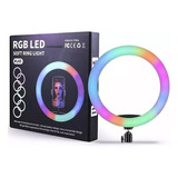 Aro De Leds 45cm Rgb Para Celular X 3 Profesional 