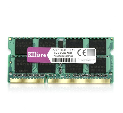 Memoria Ddr3l Notebook Low Voltagem 8gb 1600mhz Pc3l-12800