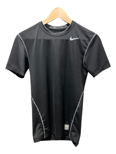 Camisa Para Gimnasio Nike Pro Tight Negra