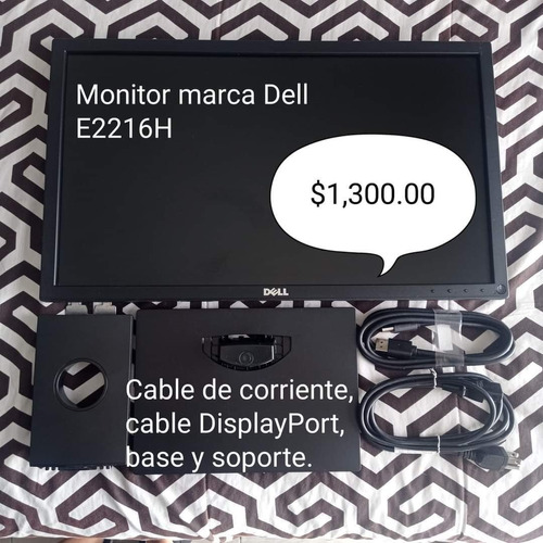 Tipo Monitor Dell E2216h