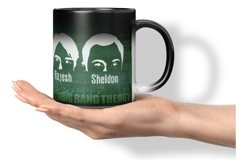 Taza Magica Cambia Color The Big Bang Theory 5 - 11 Onzas