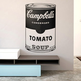 Vinil Decorativo Latas De Sopa Campbell Arte 