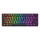 Gk61 Teclado Mecanico Para Juegos 61 Teclas Multicolor Rgb