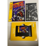 Cosmic Carnage Sega 32x Jogo 100% Original De Época Completo