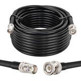 Mookeerf Cable Coaxial Bnc Macho A Bnc Hembra De 50 Ohmios,