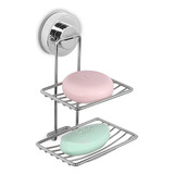 Jabonera Para Ducha Con Ventosa, Soporte De Jabn De Ducha, S