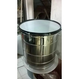 Zurdo 14  X 50 Cm Acero Inox (6 Tens) Aro Flotante C/1 Parche  P-02