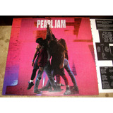 Lp Pearl Jam - Ten (1991) C/ Eddie Vedder + Encarte