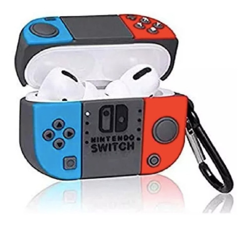 Funda Case Silicon Nintendo Switch Para AirPods 1/2 Pro 3ra