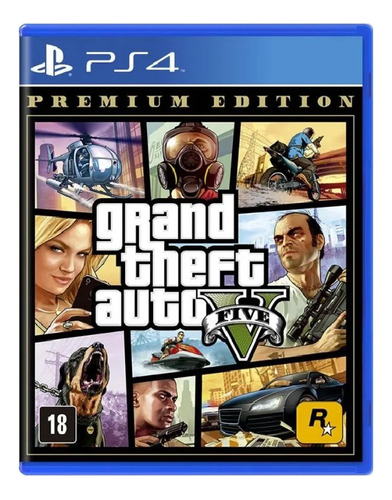 Gta 5 Ps4 Grand Theft Auto V Premium Edition