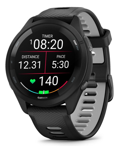 Reloj Garmin Forerunner 265 Music Amoled Negro 46mm