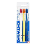 Kit 3 Unidades Curaprox 5460 Ultra Soft  Escova Dental  