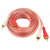 Audio Pipe Cable Rca Rca 3 Metros Libre Oxigeno Musicapilar