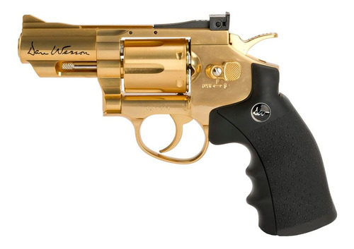 Revolver Asg Dan Wesson Gold Co2 Balines 4.5 Mm Full Metal