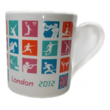 Mug Porcelana Londres 2012 Juegos Olimpicos Original Import