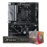 Kit Upgrade Processador Ryzen 7 5800x + Asrock X570 + 8gb