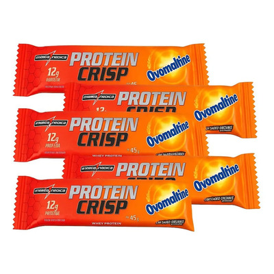 Protein Crisp Bar Ovomaltine 05 Unidades - Integralmédica