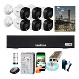 Kit 6 Câmeras Intelbras Fullcolor 1220 Dvr Intelbras 3008