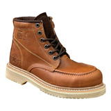 Botas Moc Toe, Moctoe Boots, Botas De Trabajo, 100% Piel 