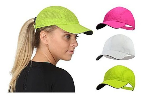 Trailheads Race Day Running Cap-performance Hat Para Mujer
