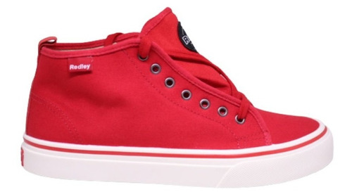 Tenis Redley Originals Cano Alto Wpy04 Vermelho