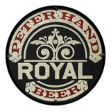 #619 - Cuadro Decorativo Vintage / Royal Cerveza No Chapa