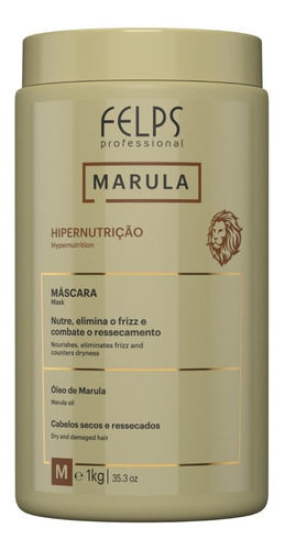 Felps Marula Hipernutrição Máscara 1kg + Brinde!