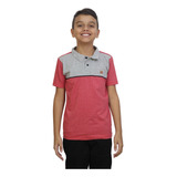 Camiseta Polo Infantil Juvenil Menino Algodão Manga Curta