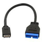 Cable De Extension De Encabezado Usb 3.0 A 20 Pines