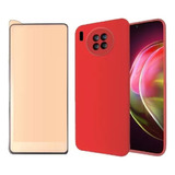 Funda Silicona Case Para Huawei Nova 8i + Cerámico Protector