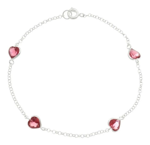 Pulseira De Prata Feminina Maravilhosa Luxo Prata 925