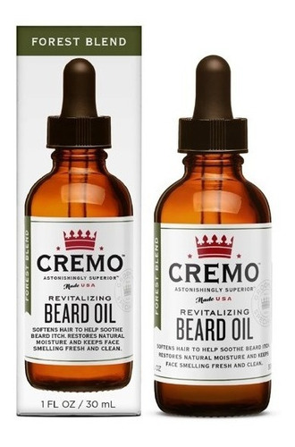 Aceite Barba Cremo Beard Oil 1 Oz Importado Mezcla Forestal
