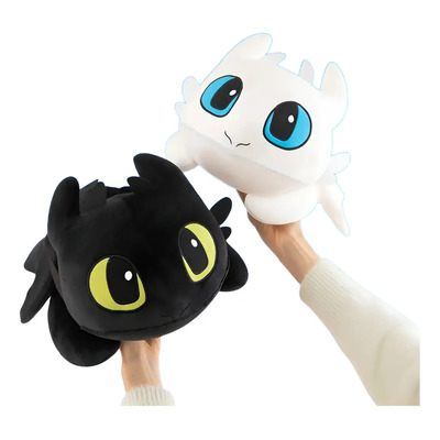 Juguetes Suaves De Dragón De Cómo Entrenar A Tu Dragón: Chimuelo Y Luz Brillante - Peluches Bebés 30cm Hypoalergénicos-2pcs | Meses sin interés