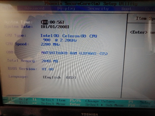 Tarjeta Madre Toshiba L455-s5975 Con Wifi 4gb R.a.m. 