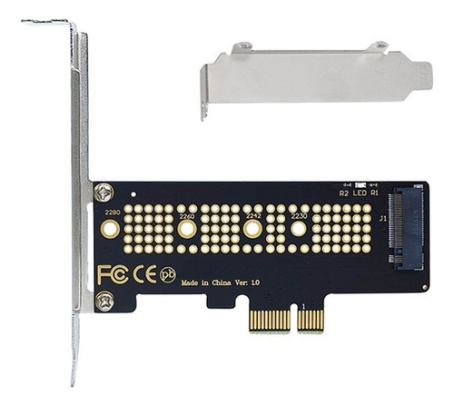 Tarjeta Adaptadora Nvme Pcie M.2 Ngff Ssd A Pcie X1, 1 Pz.