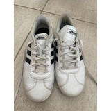 Zapatillas adidas Blancas Tres Tiras Talle 6 Usa 38 Eur Arg