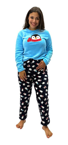 Pijama Victory Fleece Manga Longa