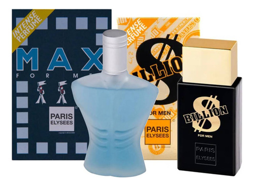 Billion For Men + Max - Paris Elysees