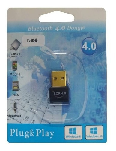 Adaptador Bluetooth Ver. 4.0 Micro Usb Dongle