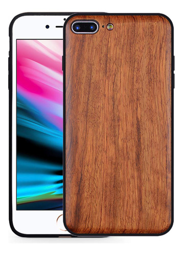 Estuche De Madera Boogice Para iPhone 7 Plus / 8 Plus - Noga