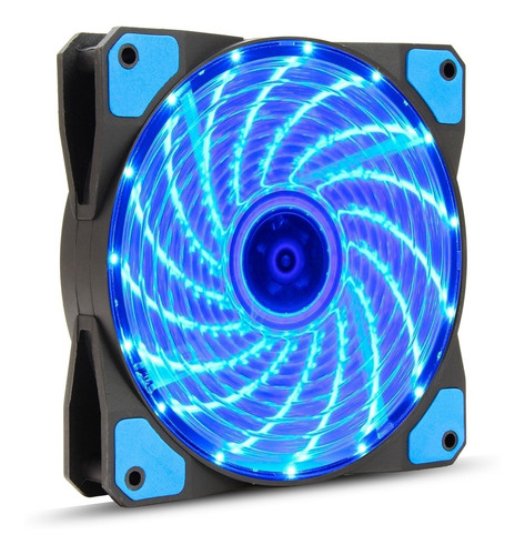 Cooler Fan Led 120mm Ventoinha Para Gabinete Cpu Gamer Pc