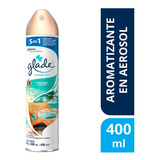 Aromatizante En Aerosol Glade Paraíso Azul 400ml