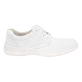 Zapato Confort Choclo Flexi 3201 Blanco Caballero 