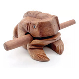 Instrumento Musical Tradicional De Madera Lucky Frog Croakin