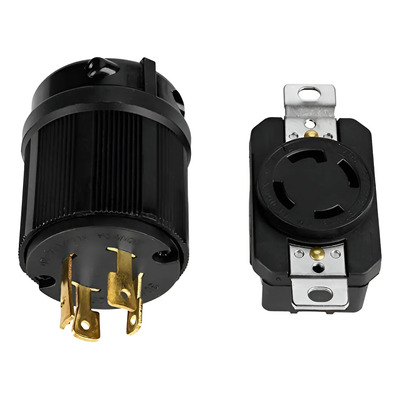 Clavija Y Contacto L14-30 Uso Rudo 120/240v Planta Luz 30a