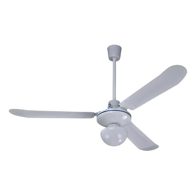 Ventilador de techo Zmartech VT56ZTL con 3 palas color blanco estructura color blanco 56\