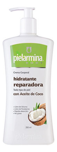 Crema Corporal Hidratante Pielarmina Con Aceite De Coco