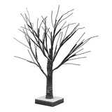 Árbol De Luz Led Blanco Cálido Para Decoración Del Hogar