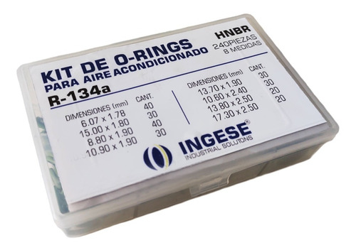 Kit De O-rings Para Aire Acondicionado  Hnbr R134a