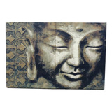 Quadro Buda Budismo Oriental Pride 3d Canvas Decor 60x40cm